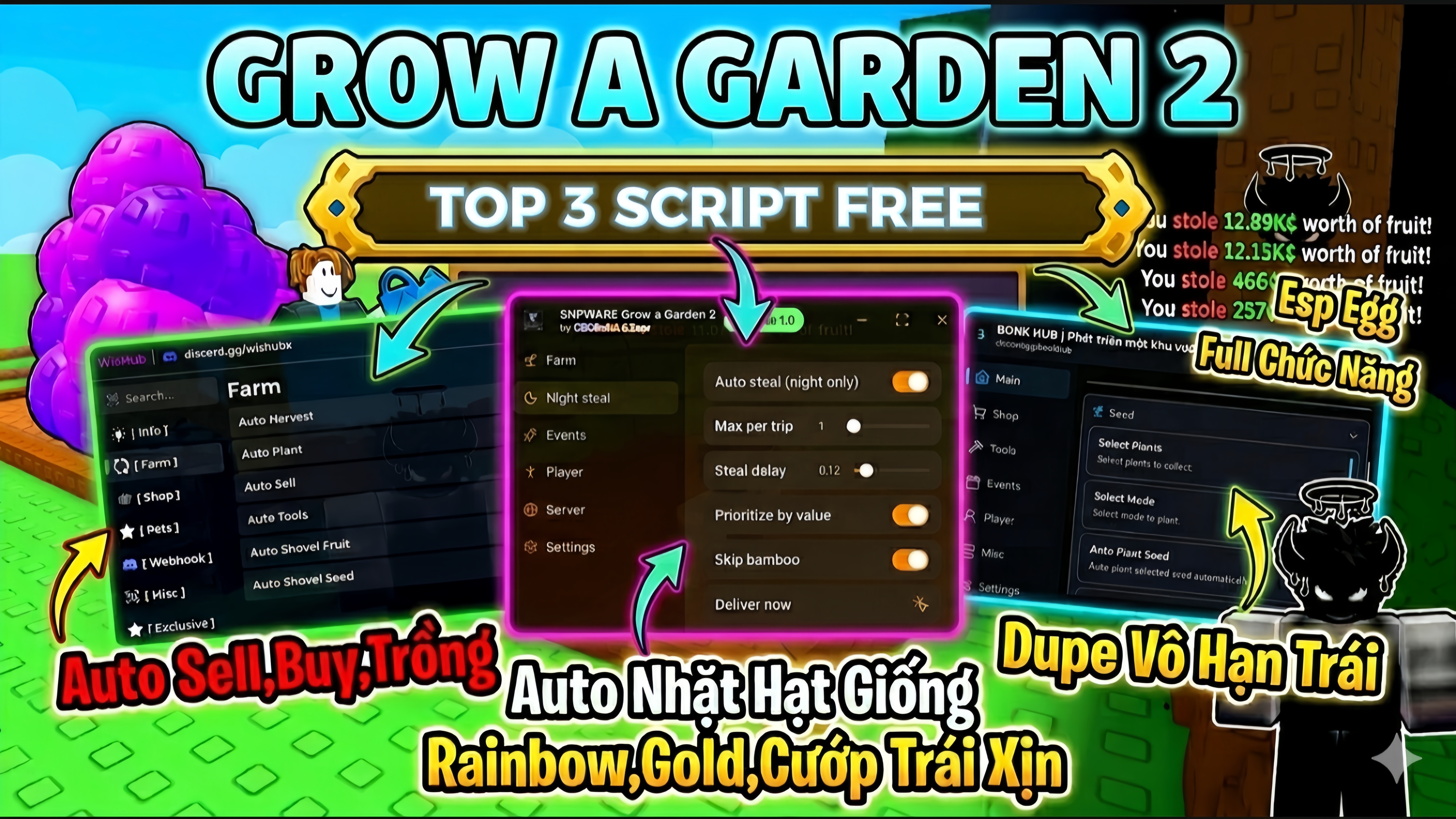 SCRIPT GROW A GARDEN