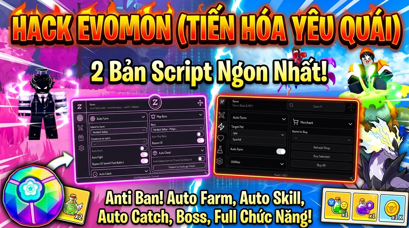 SCRIPT EVOMON